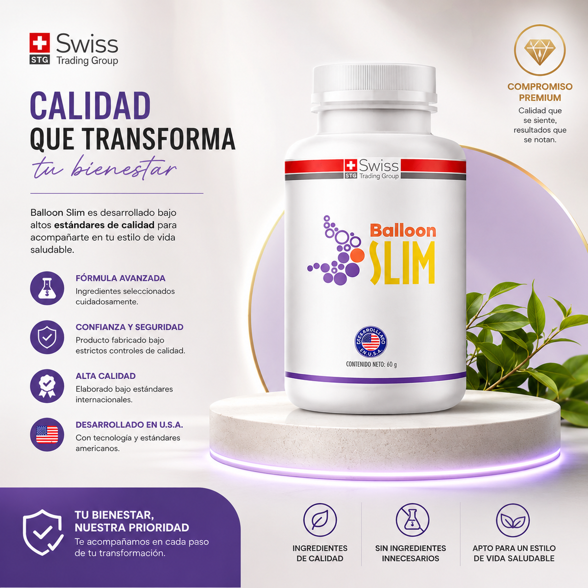 Balloon Slim - El suplemento para bajar de peso TOP del mercado🏆
